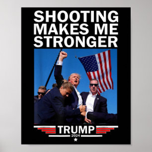 Affiche Donald Trump 2024 me renforce