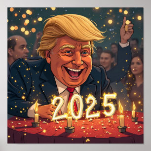Affiche Donald Trump 2025