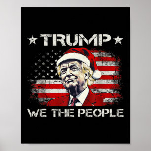 Affiche Donald Trump 2025 We The People 4 juillet Ellisy
