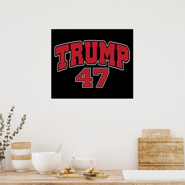Affiche Donald Trump 47 (Cuisine)