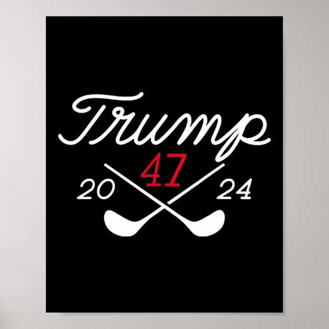 Affiche Donald Trump 47 2024 (Devant)