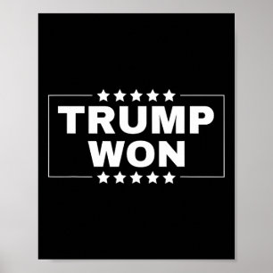 Affiche Donald Trump 47ème président américain Tee Trump r