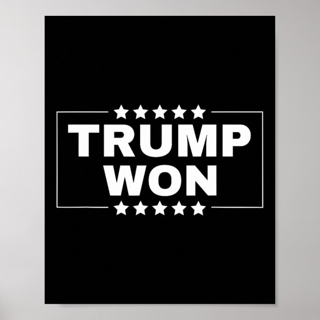 Affiche Donald Trump 47ème président américain Tee Trump r (Devant)