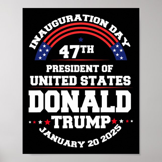 Affiche Donald Trump a gagné l'investiture de l'élection 2 (Devant)