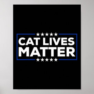 Affiche Donald Trump Cats Mème politique amusant 2024