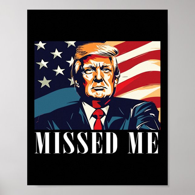 Affiche Donald Trump drôle  (Devant)