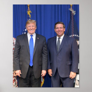 Affiche Donald Trump et Ron Desantis