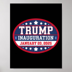 Affiche Donald Trump Jour de l'investiture 2025
