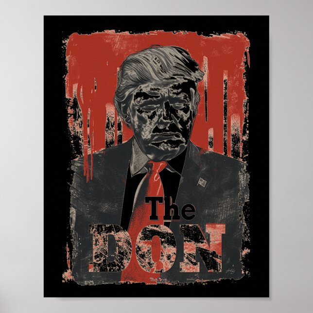Affiche Donald Trump "le Don" 2024 (Devant)