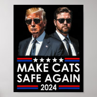 Donald Trump met les chats en sécurité à nouveau 2