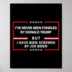 Affiche Donald Trump N'A Jamais Été Fondé, Mais Il A Été T