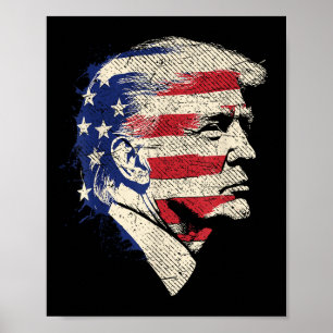 Affiche Donald Trump Portrait