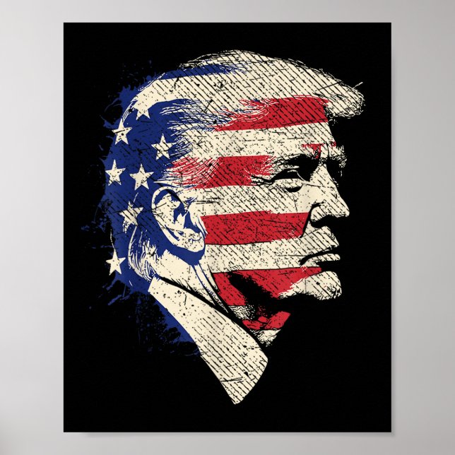 Affiche Donald Trump Portrait (Devant)