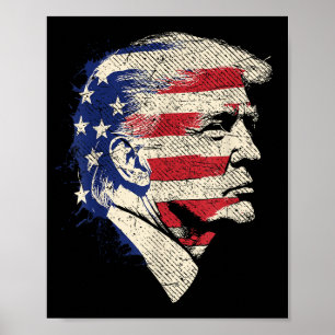 Affiche Donald Trump Portrait