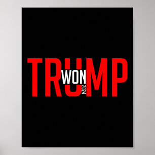 Affiche Donald Trump remporte l'investiture électorale de 