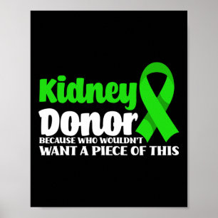 Affiche Donateur Transplant Fun Obtenir Bien Chirurgie Rei