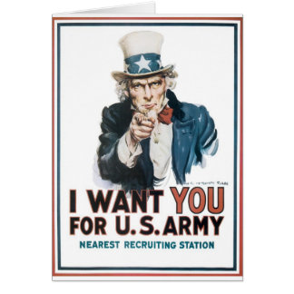 Affiche d'Oncle Sam, Amérique. Je vous veux pour…