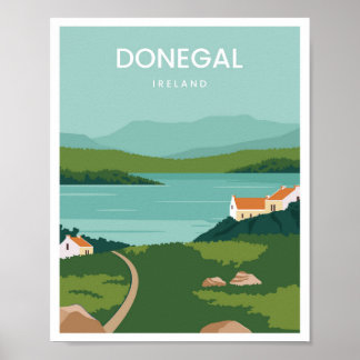 Affiche Donegal Irlande