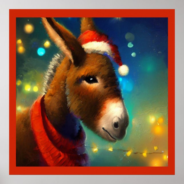 Affiche Donkey de Noël 3 (Devant)