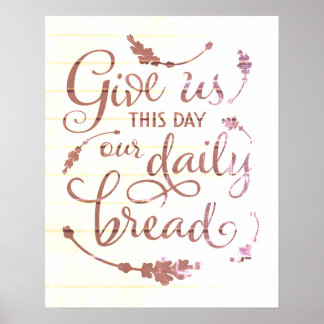 Affiche Donne-nous ce jour