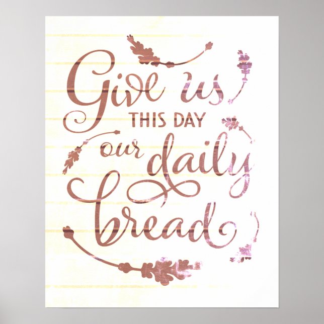 Affiche Donne-nous ce jour (Devant)