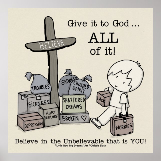 Affiche Donne tout à Dieu (Devant)