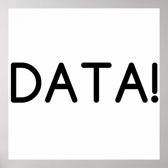 AFFICHE DONNÉES (Devant)