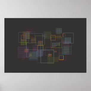 Affiche Données d'iconographie Art - Abstrait