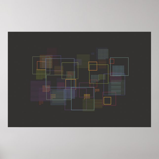 Affiche Données d'iconographie Art - Abstrait (Devant)