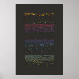 Affiche Données d'iconographie Art - Crêtes
