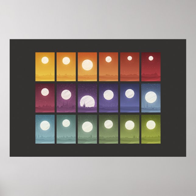 Affiche Données d'iconographie Art - Mondes (Devant)