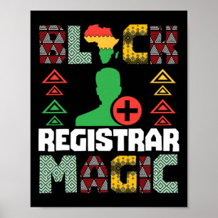 Affiche Donner du pouvoir au registraire noir Magic Africa