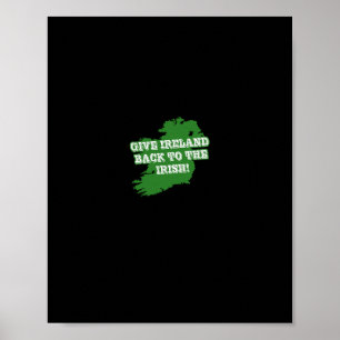 Affiche Donnez l'Irlande Ck aux Républicains Irlandais