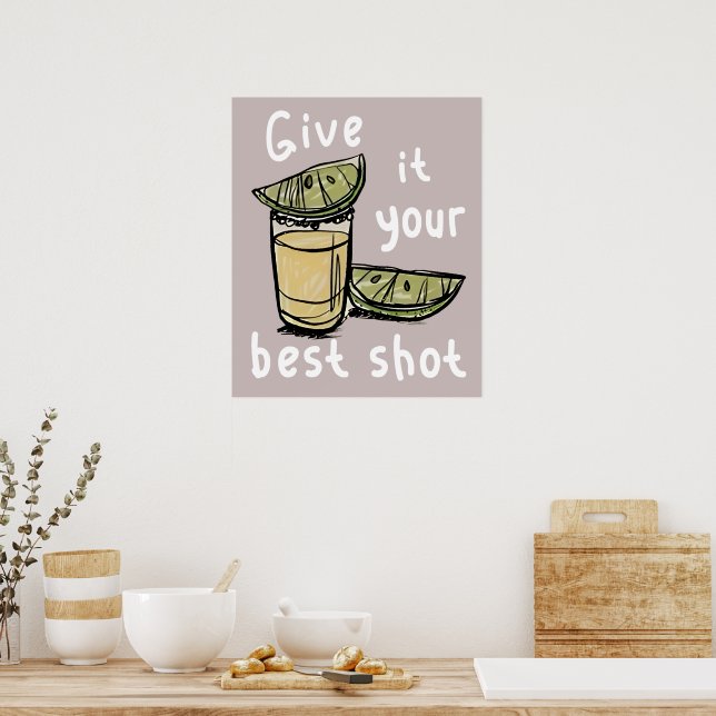 Affiche Donnez-y votre meilleur coup (Cuisine)