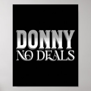 Affiche Donny Pas De Marchés Art Du Jeu De Mots Pas De Tar