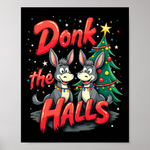 Affiche Dons De Noël Tangés Dans Les Lumières De Noël Dun