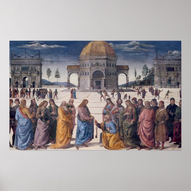 Affiche Dons des clés à saint Pierre (Devant)