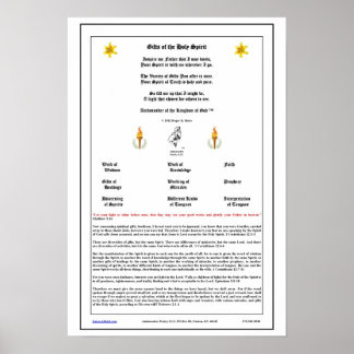 Affiche Dons du Saint-Esprit