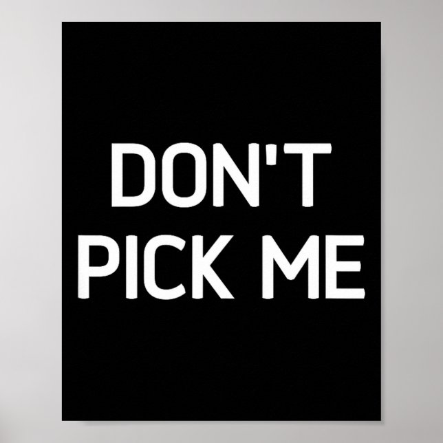 Affiche Don't Ck Me, Funny, Jokes, Sarcastic  (Devant)