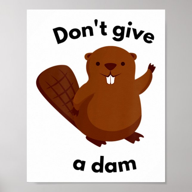 Affiche Don't Give A Dam  (Devant)