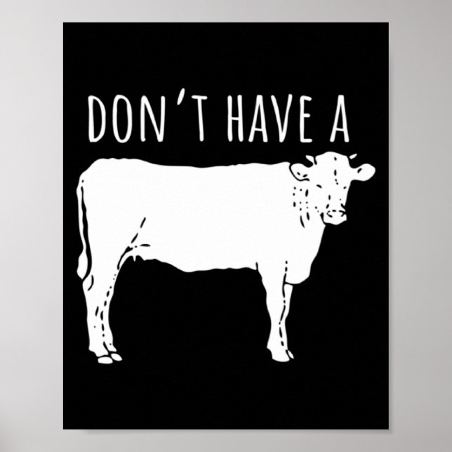 Affiche Dont Have A Cow  (Devant)