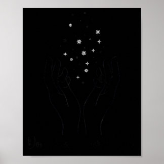 Affiche Don't Hide Your Magic Motivational Quote Sitive Vi