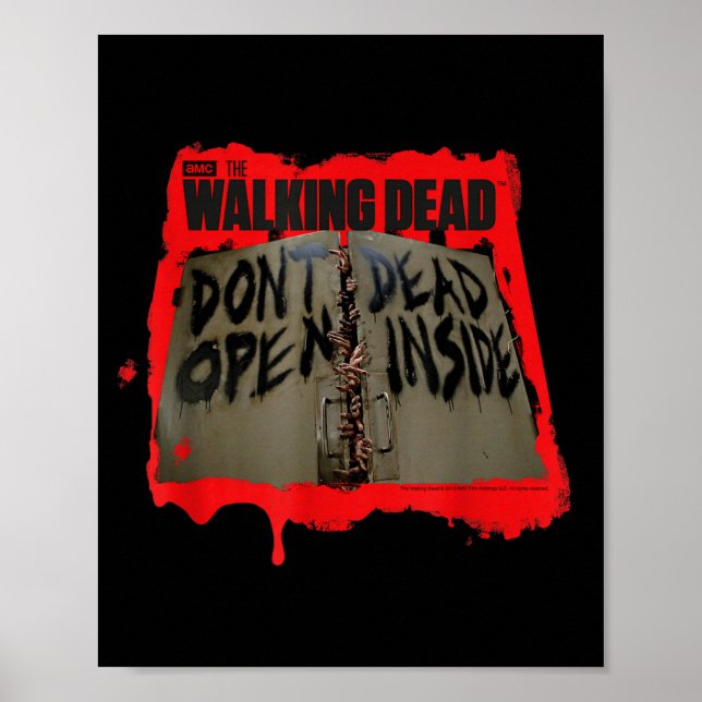 Affiche Don't Open Dead Inside  (Devant)