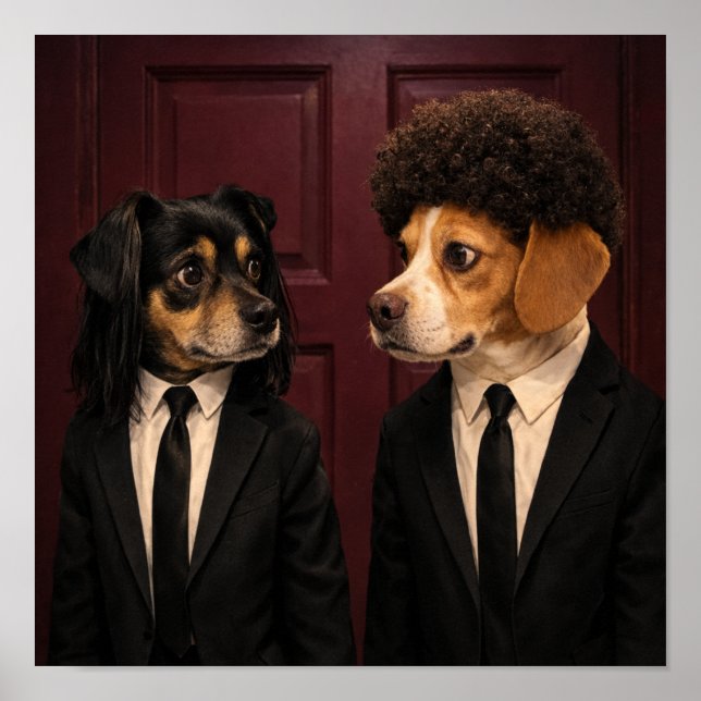 Affiche "Don't Say 'What' Again!" (Devant)