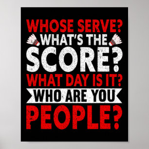 Affiche Dont Serve Qu'est-ce que le score Quel jour est-ce