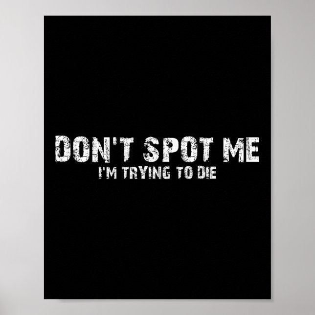 Affiche Don't Spot Me1  (Devant)