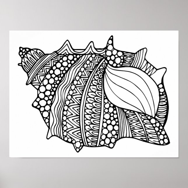 Affiche Doodle inspiré 2 (Devant)