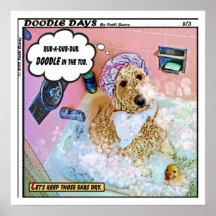 Affiche Doodle Rub-A-Dub-Dub