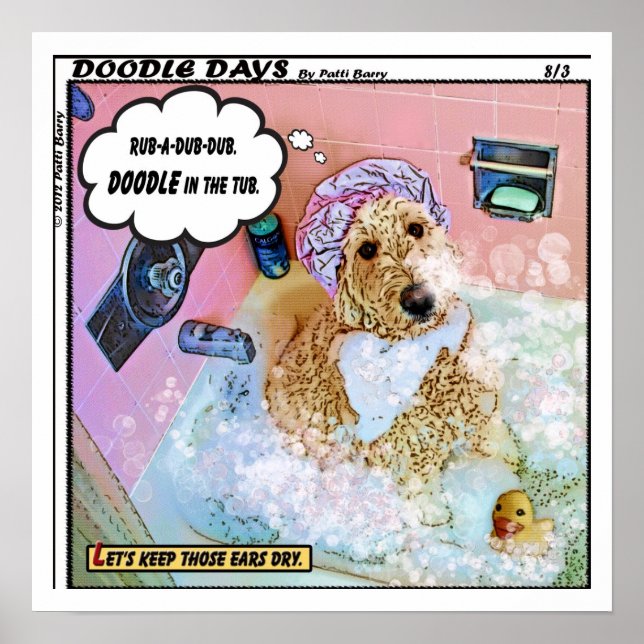 Affiche Doodle Rub-A-Dub-Dub (Devant)