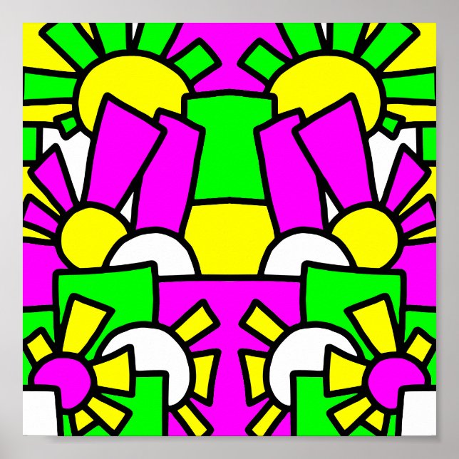 Affiche Doodle Sun Festive Art 42 (Devant)
